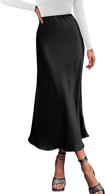 elegant satin maxi skirt elegant satin maxi skirt