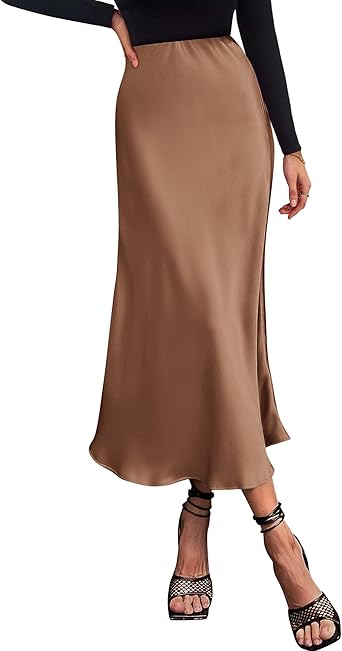 elegant satin maxi skirt elegant satin maxi skirt