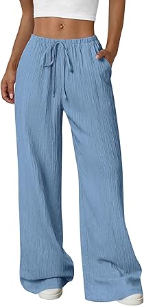 relaxed drawstring wide leg pants relaxed drawstring wide leg pants
