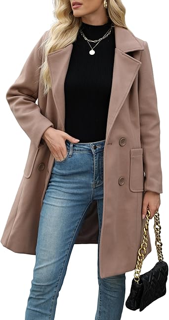 urban elegance double breasted coat urban elegance double breasted coat