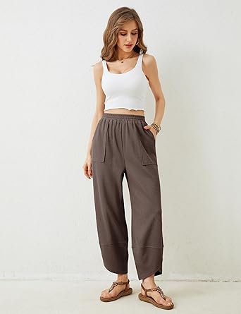 relaxed high waist tapered pants relaxed high waist tapered pants